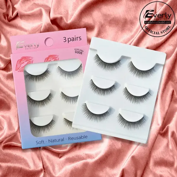 Everly Beauties G300 Series 3Pair False Eyelash Set