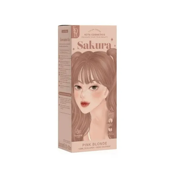 Kota Cosmetics Color Cream Pink Blonde-Sakura (100ml)