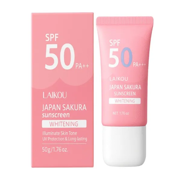 Laikou Japan Sakura Whitening Sunscreen SPF 50PA+++