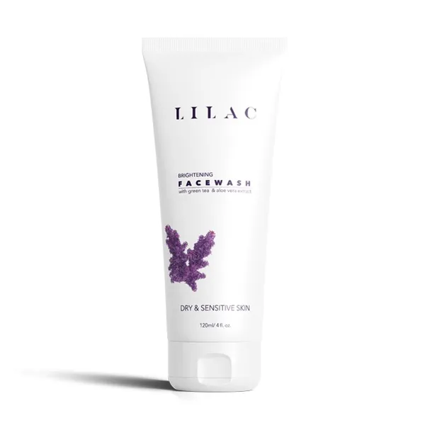 LILAC Brightening Face Wash Dry And Sensitive Skin - 120ml