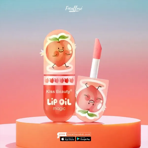 Kiss beauty Mini Magic Lip Oil Moisturizing lips