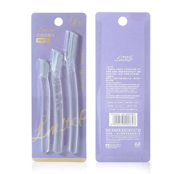 LMLTOP Eyebrow And Facial Razor (Pack Of 3 Pcs)