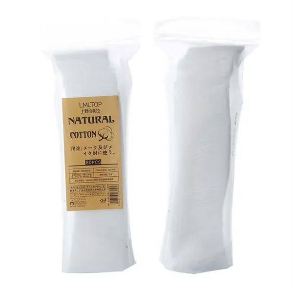 LMLTOP Natural Cotton Pad 80pcs