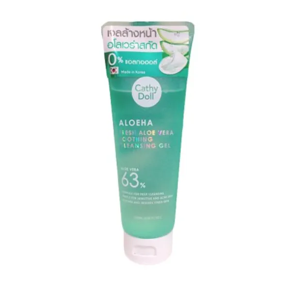 Cathy Doll AloeHa Fresh Aloe Vera Soothing Cleansing Gel - 120ml