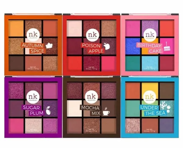 Nicka K New York Makeup Nine Color Shadow Palette