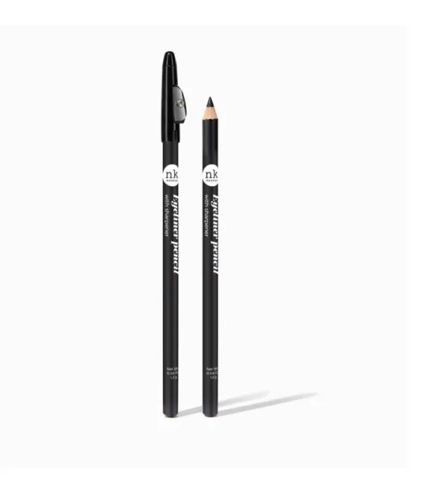 NICKA A EYELINER PENSIL WITH SHARPENERELP03 BLACK