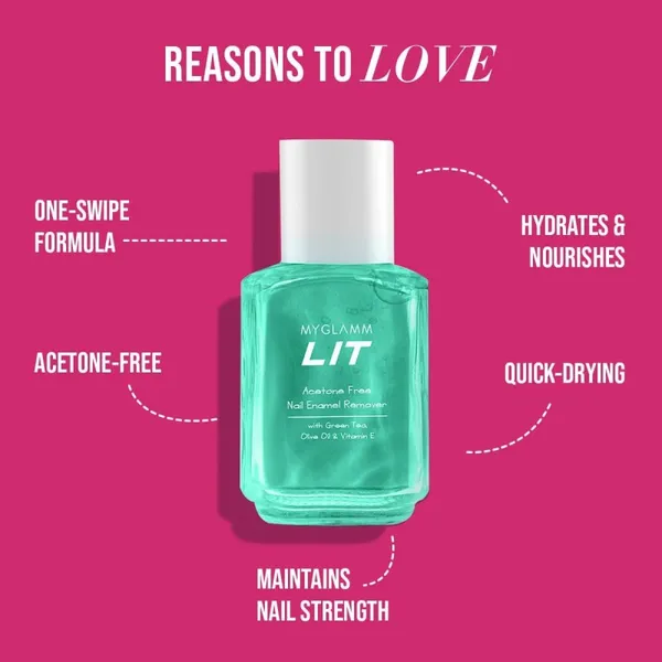 MYGLAMM LIT Nail Enamel Remover