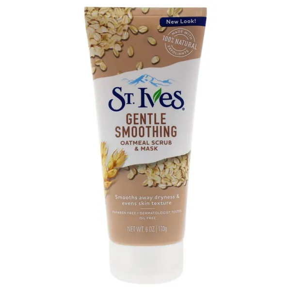 St. Ives Gentle Smoothing Oatmeal Face Scrub & Mask - 170gm