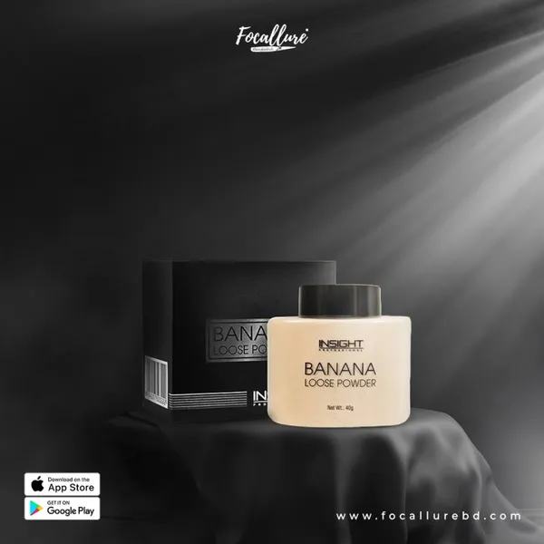INSIGHT Cosmetics Banana Loose Powder - 40g