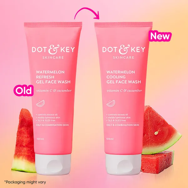 Dot & Key Watermelon Refresh Gel Face Wash - 15ml