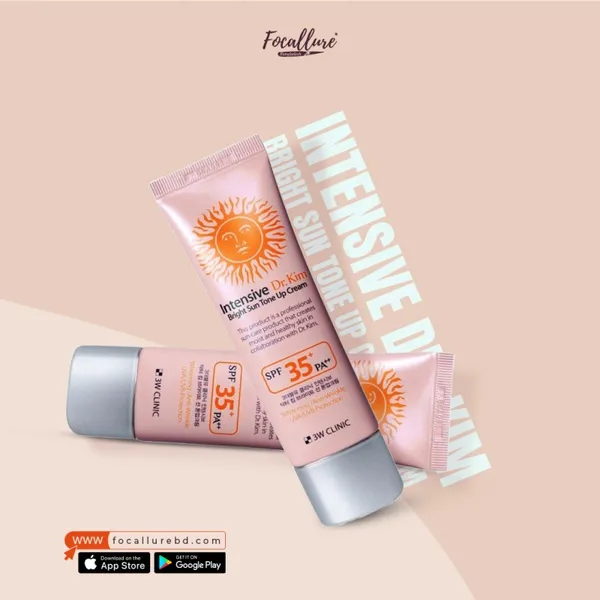 3W Clinic Intensive Dr. Kim Bright Sun Tone Up Cream-50gm