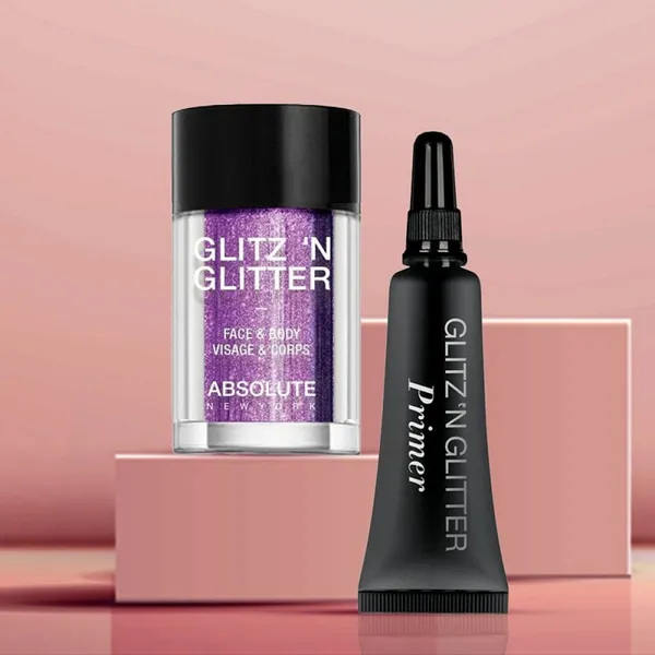 Absolute New York Glitter All Day Set Glitter & Primer