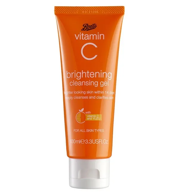 Boots Vitamin C Brightening Cleansing Gel - 100ml.