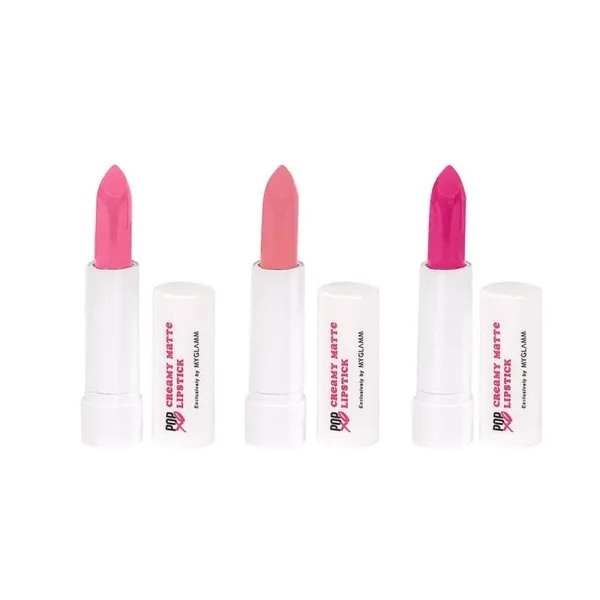 MYGLAMM POPxo Makeup Mini Lip Kit - Pretty Mess (Set of 3)