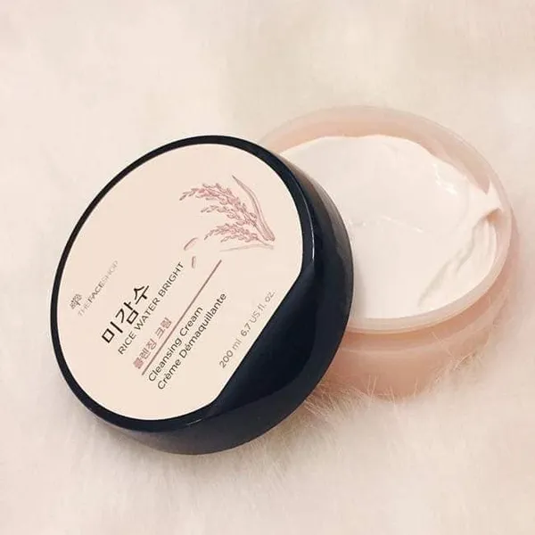The Face Shop Rice Water Bright Facial Cleansing Cream - 200ml