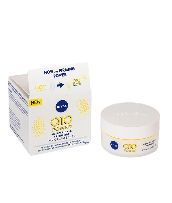 NIVEA Q10 POWER DAY CREAM ANTI-WRINKLE+FIRMING SPF 15 50ML
