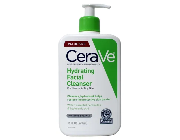 CeraVe Hydrating Facial Cleanser For Normal to Dry Skin - 473ml