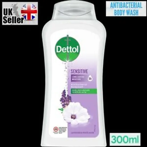 Dettol Sensitive Antibacterial Body Wash - 300ml