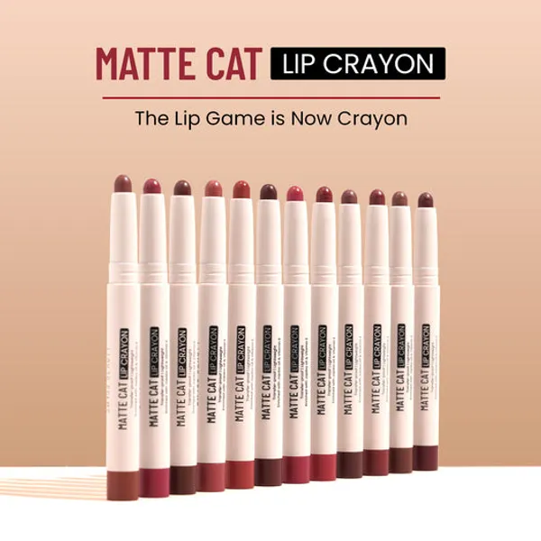 Swiss Beauty Matte Cat Lip Crayon