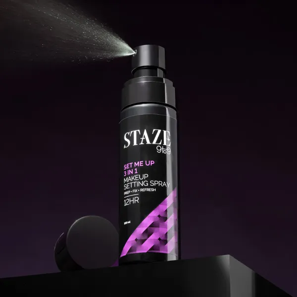 STAZE 9 to 9 SET ME UP 3 in 1 MAKEUP SETTING SPRAY