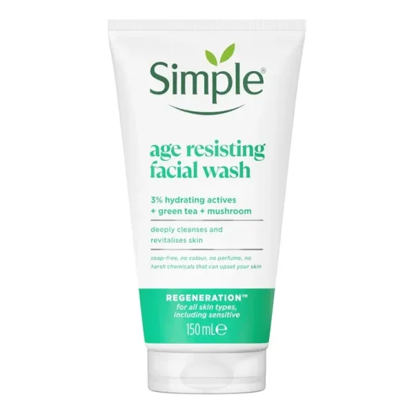 Simple Regeneration Age Resisting Facial Wash- 150ml