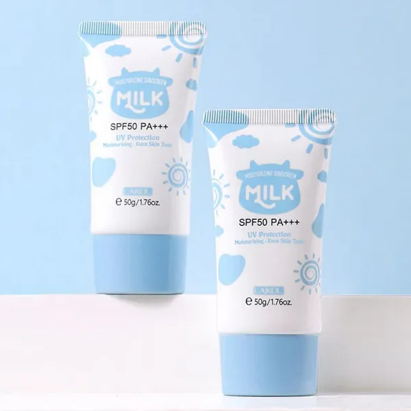 Laikou Milk Moisturizing Sunscreen SPF50 PA+++ 50g