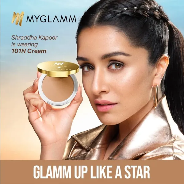 MYGLAMM Super Serum Compact - 201N Sesame