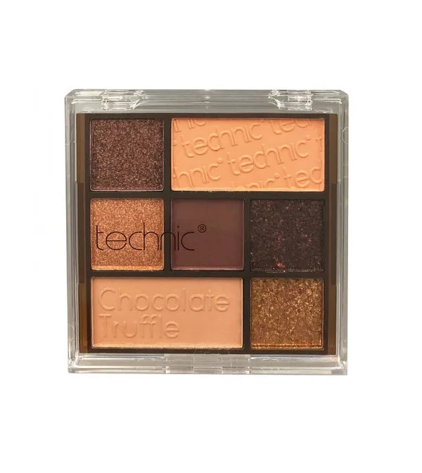 Technic Eyeshadow and Pressed Pigments Palette - Chocolate Truffle