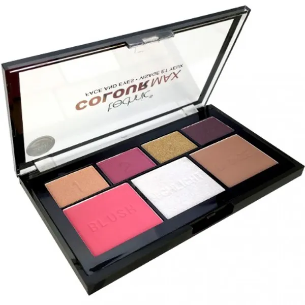 Technic Colour Max Face &amp; Eyes Palette Eyeshadow Blush Highlighter Heart Breaker
