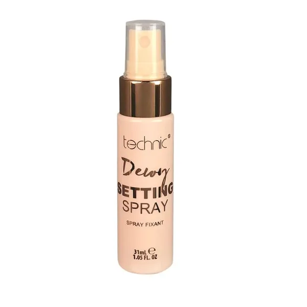 Technic Dewy Setting Make Up Fixing Spray Face Fixer Mist Vegan