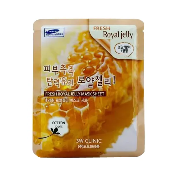 3W Clinic Fresh Royal Jelly Mask Sheet