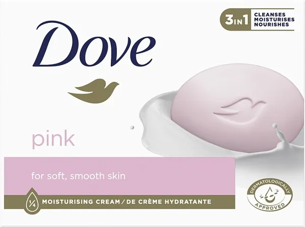 Dove Pink Beauty Bar Soap (135g)