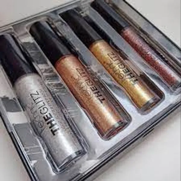 Technic The Glitz 4pcs Liquid Glitter Eyeshadow Gift Set Tin