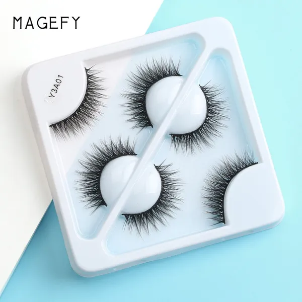 MAGEFY Eyelash 3D - 3 Pair - Y3A01