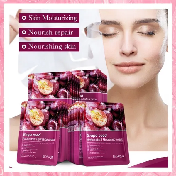 BIOAQUA Grape Seed Antioxidant Hydrating Mask 25g