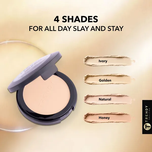 Trendy Beauties Pro Matte Full Coverage Compact Powder