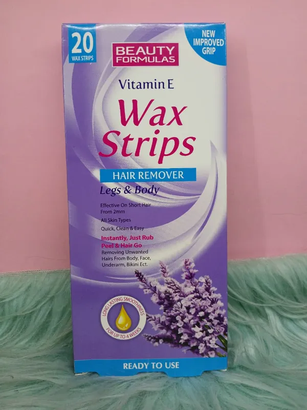 Beauty Formulas Vitamin E Wax Strips