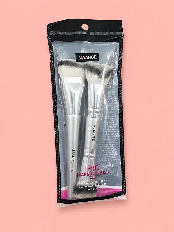maange 2 in 1 countour/powder crystal brush
