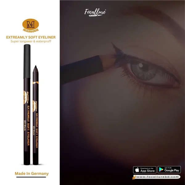 Mabrook Super LongWear & waterproof  Extremely Soft Eyeliner Kajal