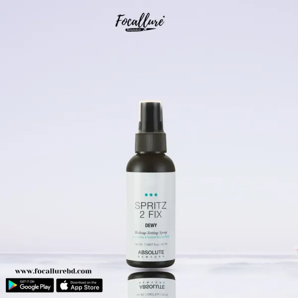 Absolute New York Spritz 2 Fix Makeup Setting Spray-Dewy FXS01 (60ml)
