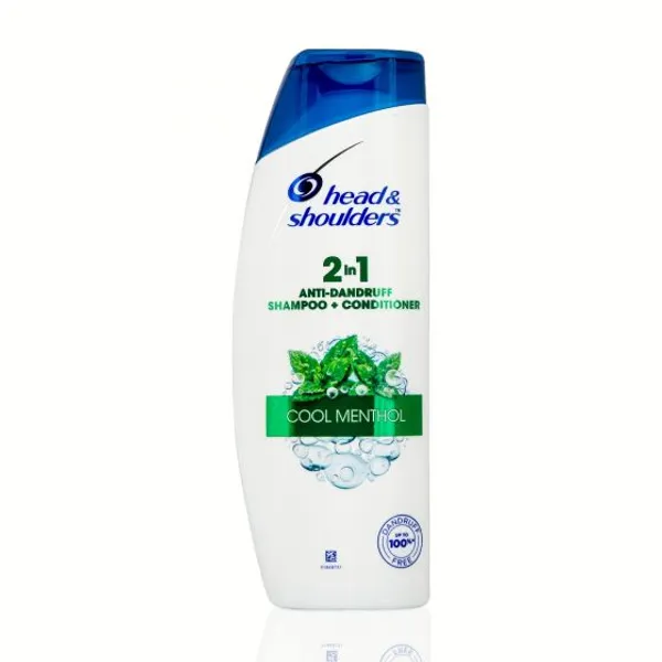 Head &amp; Shoulders - Cool Menthol 2 in 1 Anti-Dandruff Shampoo + Conditioner - 340ml
