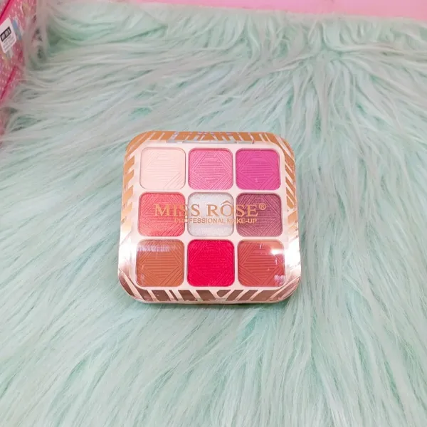 MISS ROSE Matte & Shinee 9 Color Brick Eyeshadow Palette