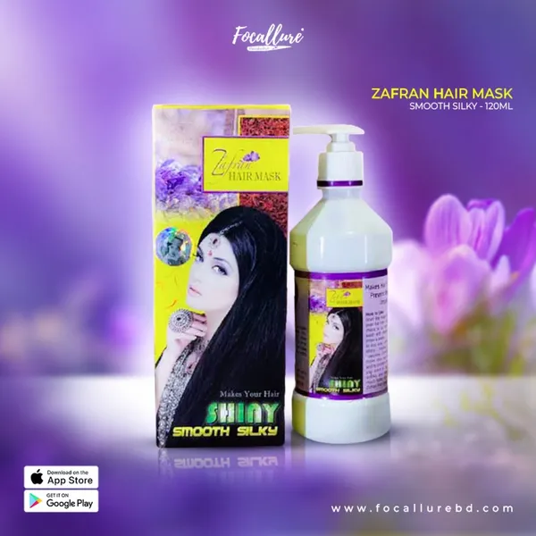 Zafran Hair Mask Smooth Silky - 120ml