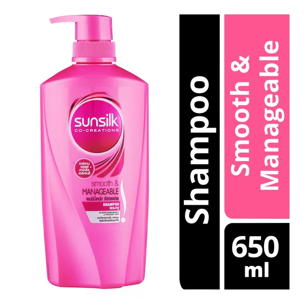 Sunsilk Smooth &amp; Manageable Shampoo - 650ml
