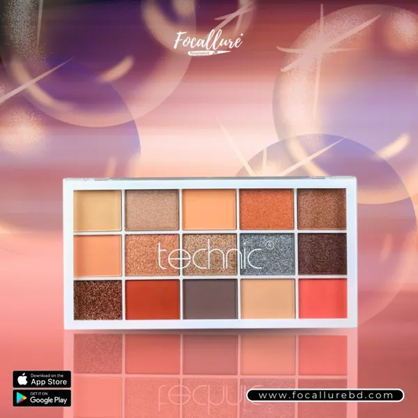 Technic Pressed Pigment Eyeshadow Palette - Y2K