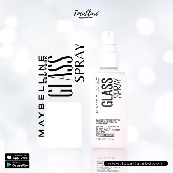 Maybelline New York Facestudio GlassSkin Makeup Finishing Spray(100ml)