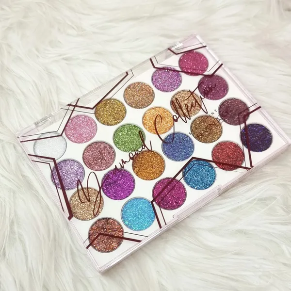 SevenCool 24 Color Glitter Eyeshadow Palette