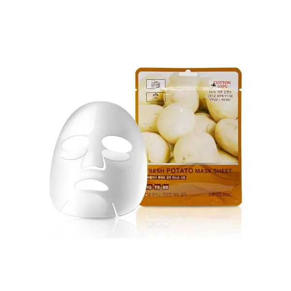 3W Clinic Fresh Potato Mask Sheet -23g