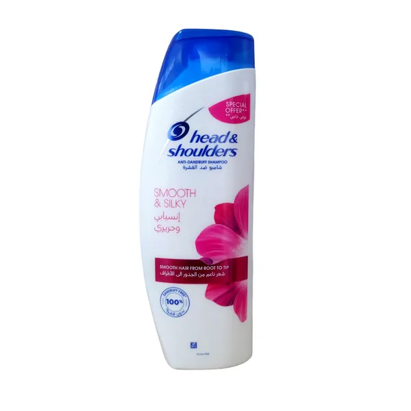 Head & Shoulders Smooth & Silky Anti Dandruff Shampoo - 400ml