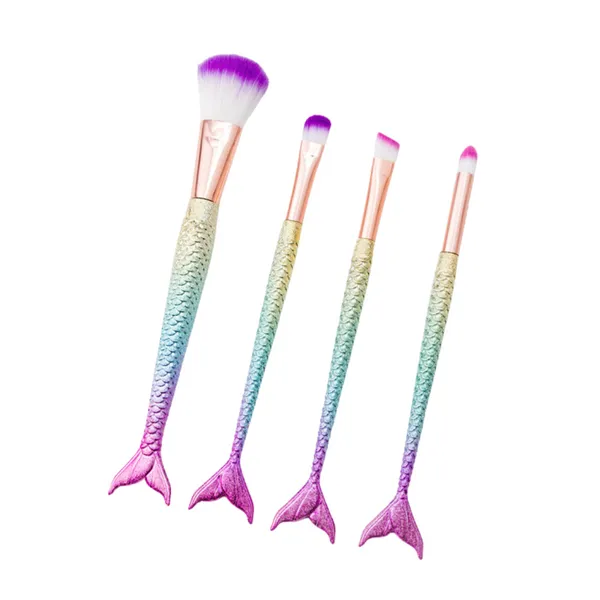 Fish Foundation Makeup 4 Pcs Random Brush Set